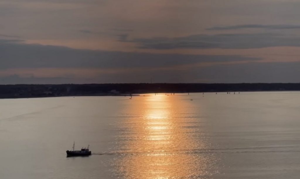 Det är hälsosamt att fiska och vara ute på havet 