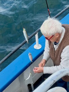 🎣 Dagens fiskerapport från Öresund

Det störtregnade när våra första gäster kom till Råå hamn, men lagom till att Siam kastade loss började himlen klarna och Öresund välkomnade oss på bästa sätt 🌊

På de första stoppen var sillen lite blygsam, men efter en stunds sökande började stimmen samla ihop sig och då fick vi äntligen börja smaka på riktigt fint sillfiske 🐟

Från ösregn i hamnen till bättre väder och fisk i båten. En riktigt fin start på september 😄⚓️

🎣 Vill du också följa med ut och se vad Öresund bjuder på?
📞 Boka din fisketur på 070 201 00 88

Rååbåtarna – vi kan vårt Öresund